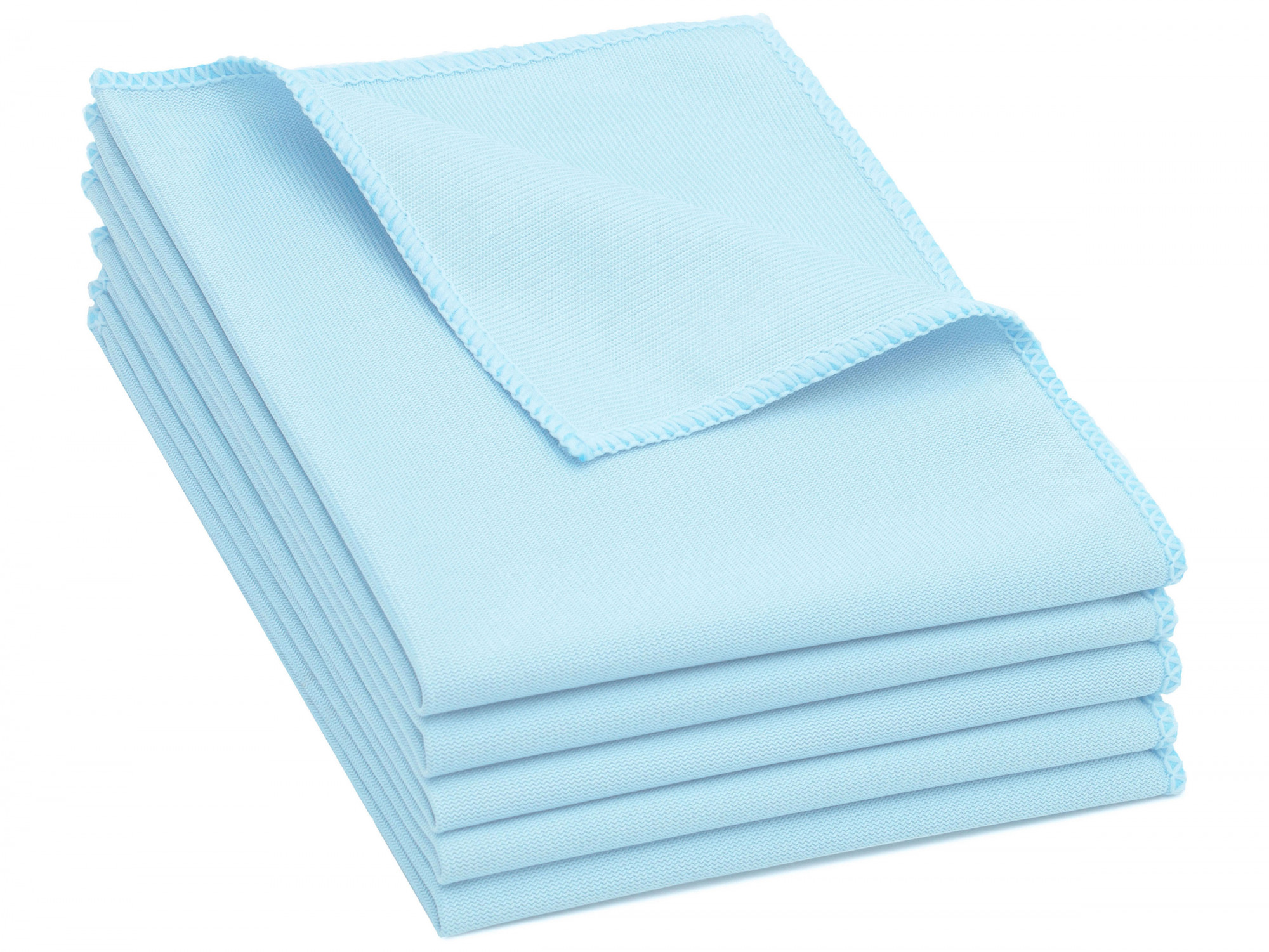5er Set Microfasertücher 35x40 cm blau Hauptbild