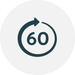60 Tage kostenloser Rückversand