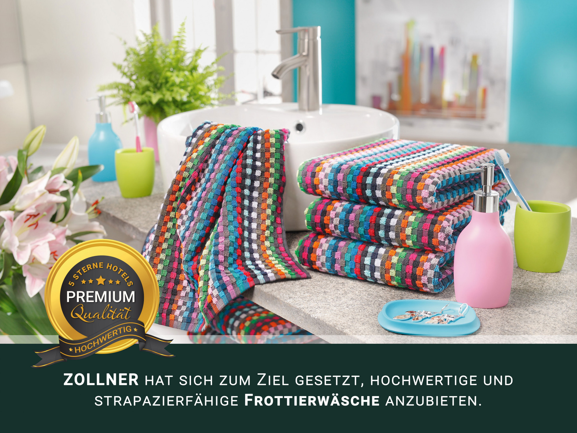 7tlg. Handtuch- Set