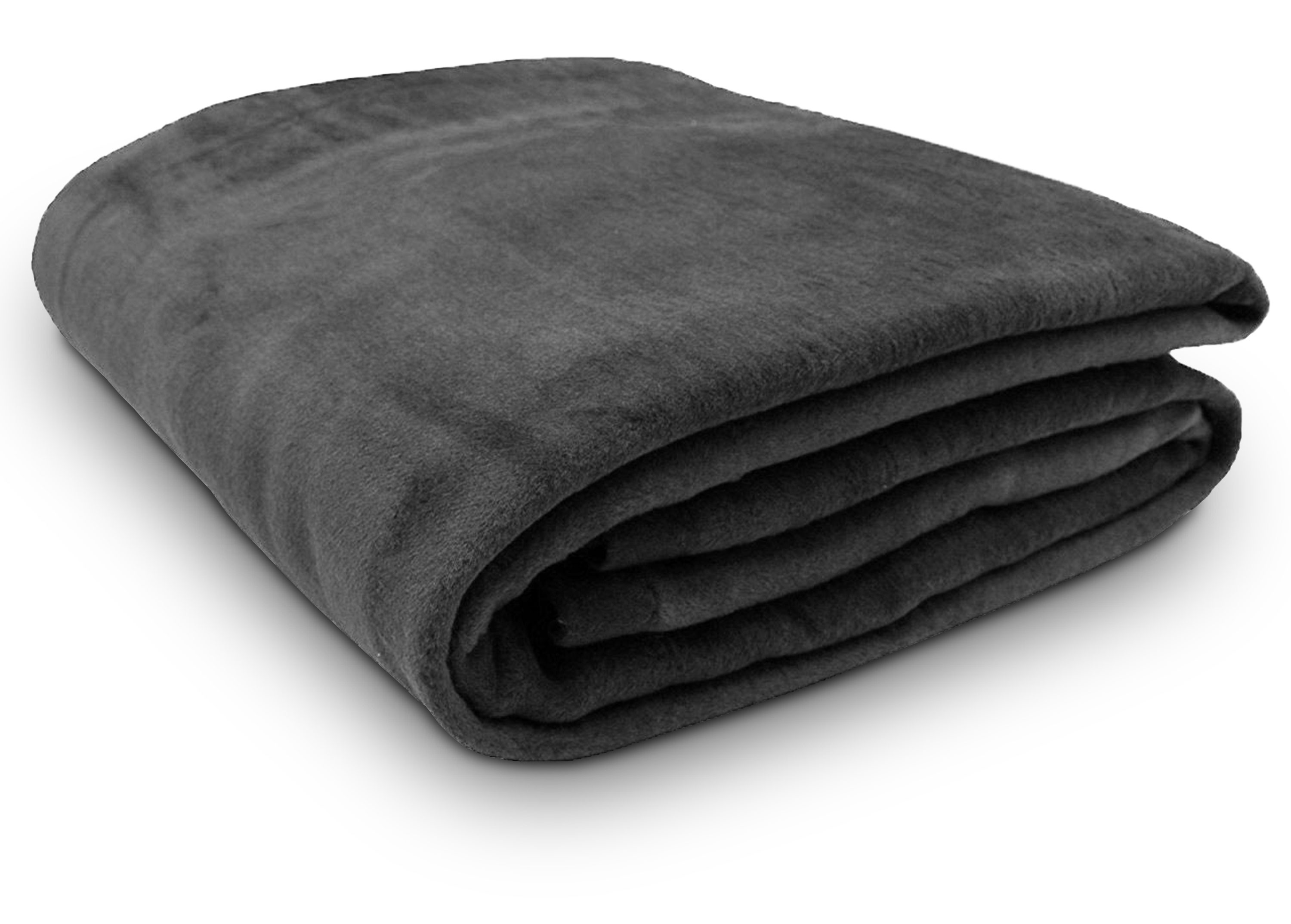 Kuscheldecke 150x200 cm Mischgewebe graphit Hauptbild