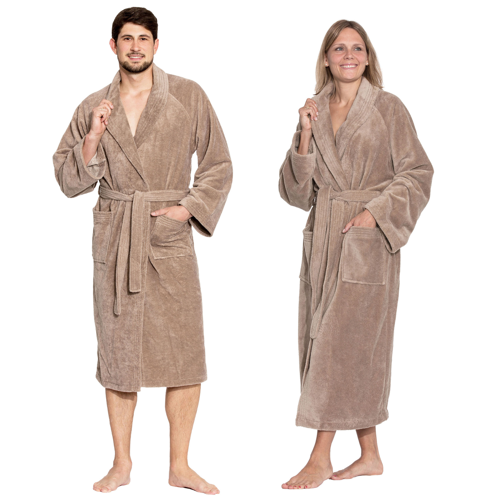 Unisex Bademantel Innen: 50% Baumwolle / 50% Bambus S fango Hauptbild