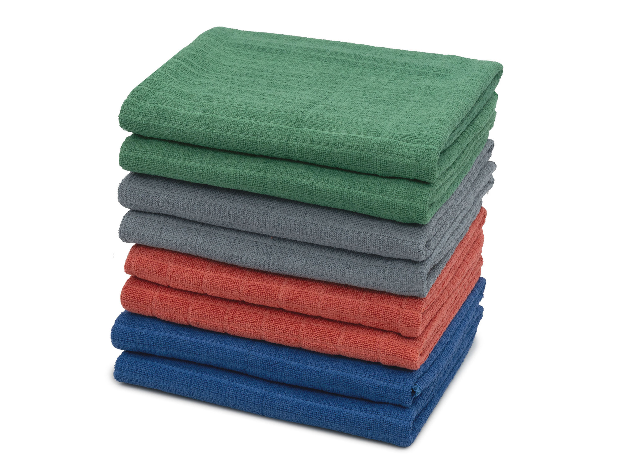 8er Set Geschirrtücher Mikrofaser 40x40 cm Hauptbild