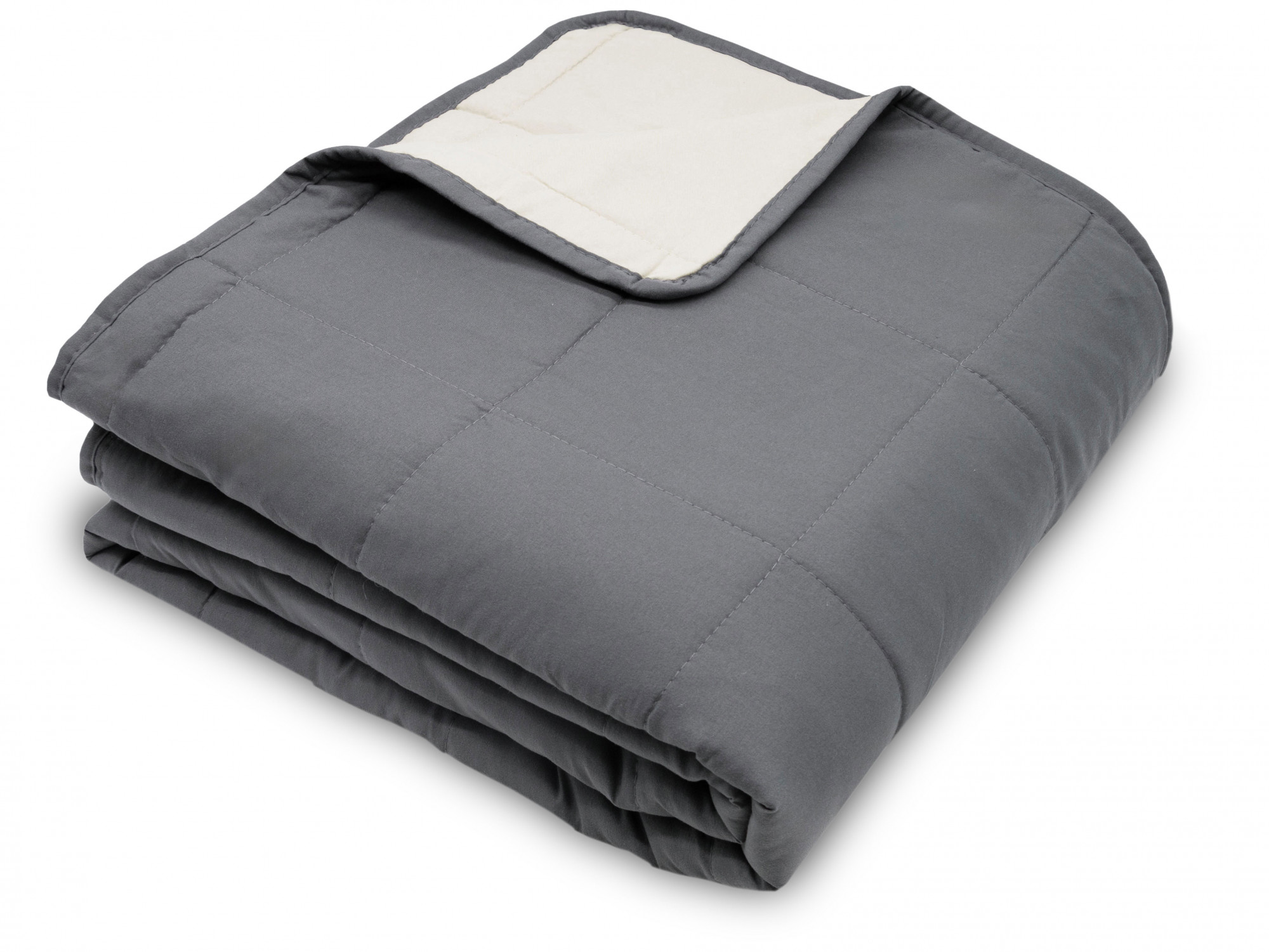 Tagesdecke gesteppt grau 220x260 cm Hauptbild