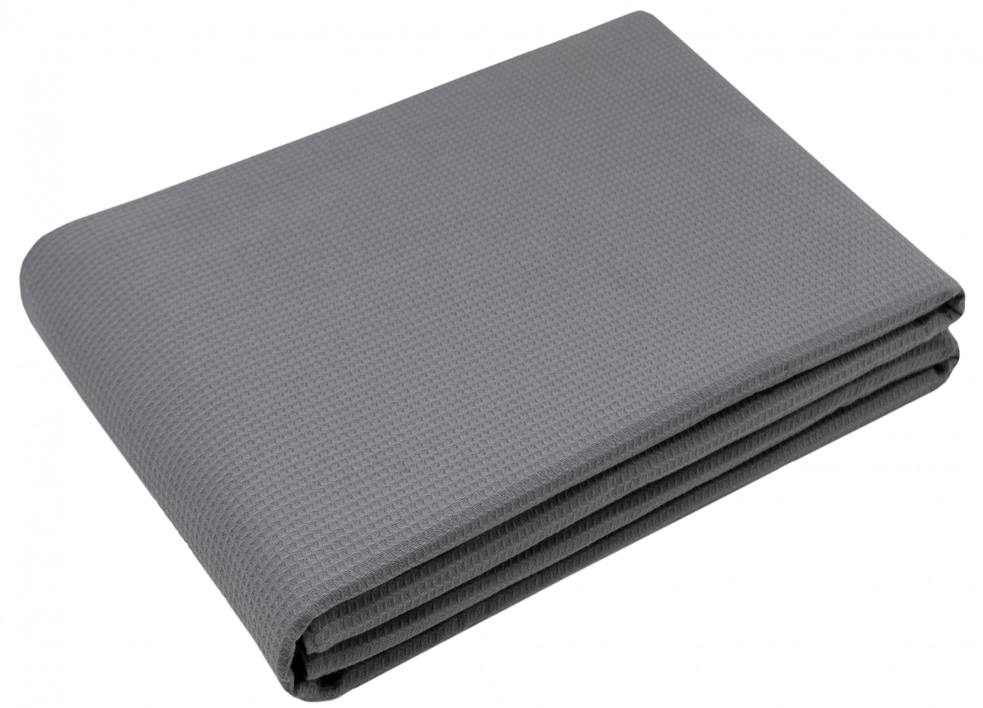 Kuscheldecke Baumwolle 150x200 cm anthrazit Hauptbild