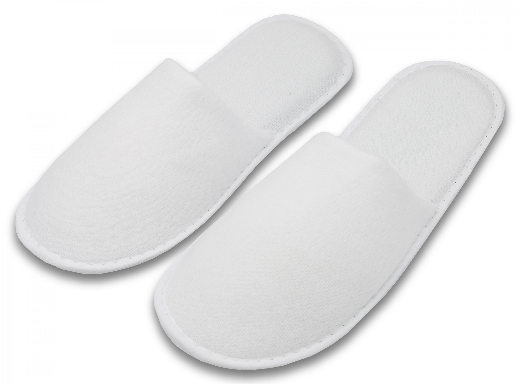 10 Paar Frottierslipper geschlossen 5 mm Sohle weiß Hauptbild