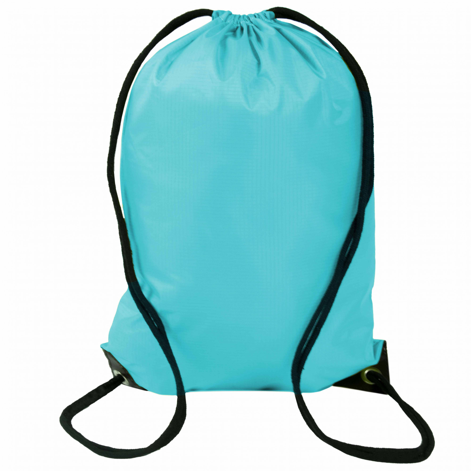 Hipster Turnbeutel 32x46 cm wasserabweisend türkis Hauptbild