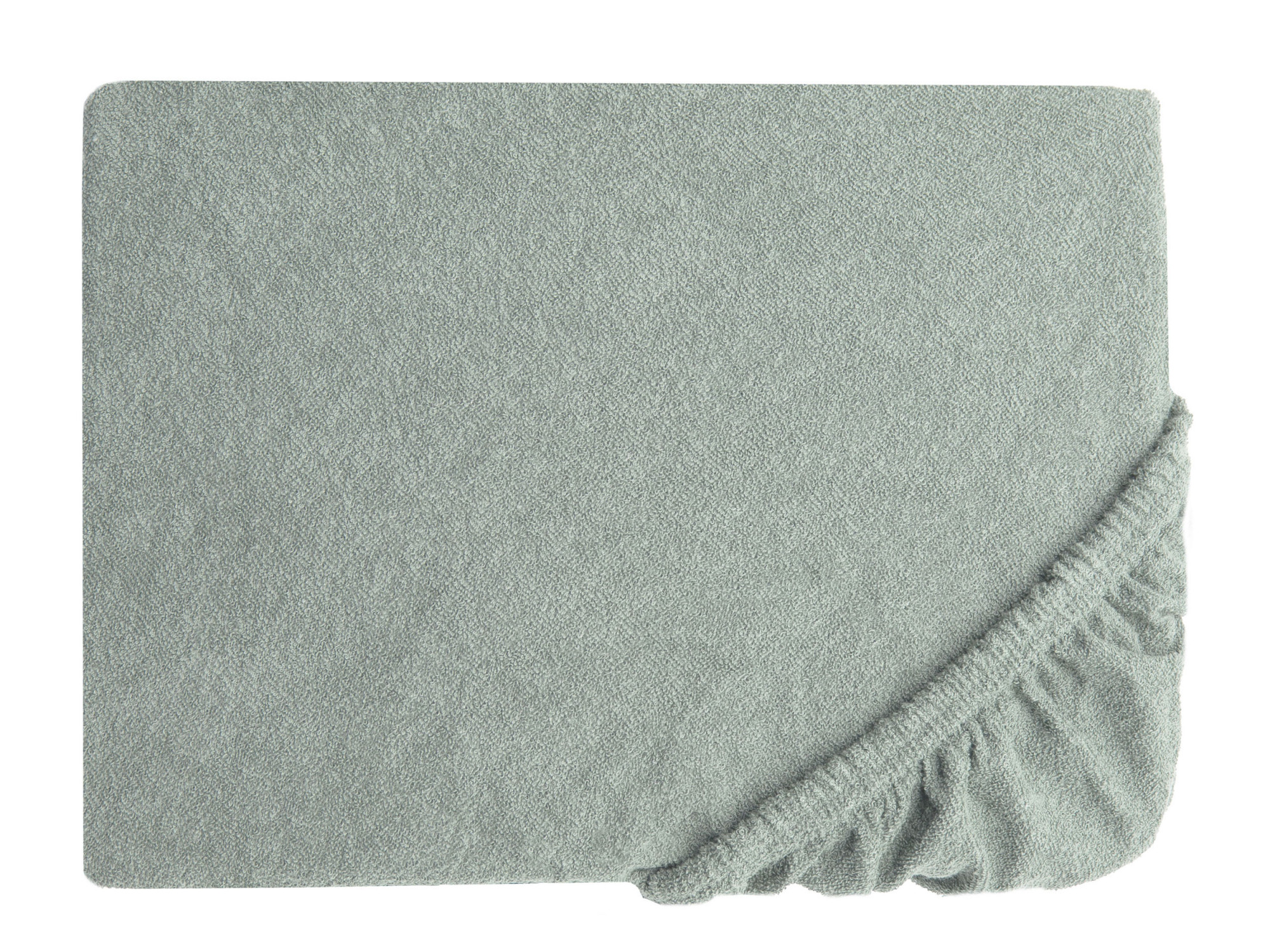 Strandtuch mit Kappe 70x200 cm Baumwollmix hellgrau Hauptbild