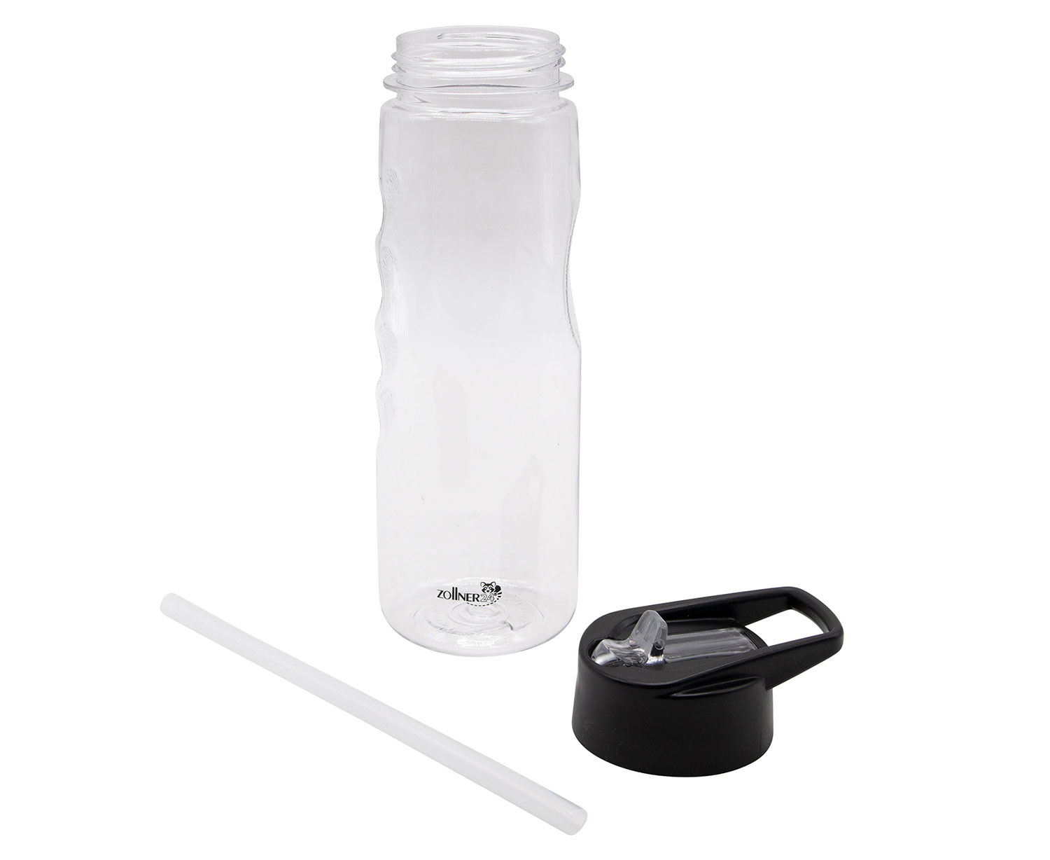 Trinkflasche mit Strohhalm 750 ml